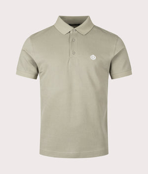 Falmouth Polo Shirt in Kelp | 100% Cotton | Henri Lloyd | EQVVS | Front shot 