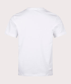 Cowes T-Shirt in White | 100% Cotton | Henri Lloyd | EQVVS | Back shot 