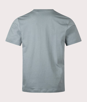 Cowes T-Shirt in Sea Spray Blue | 100% Cotton | Henri Lloyd | EQVVS | Back shot 