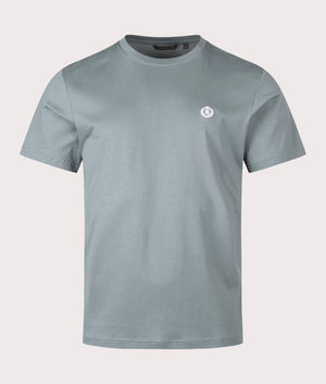 Cowes T-Shirt in Sea Spray Blue | 100% Cotton | Henri Lloyd | EQVVS | Front shot 