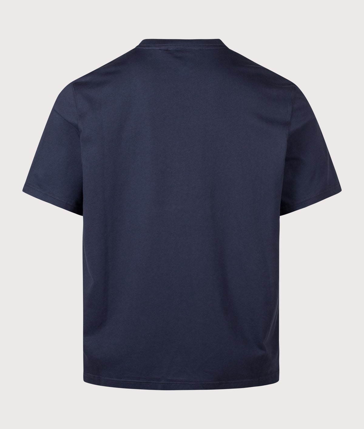 Henri-Lloyd Regular Fit Calshot T-Shirt in Navy Blue at EQVVS Menswear. Back shot.