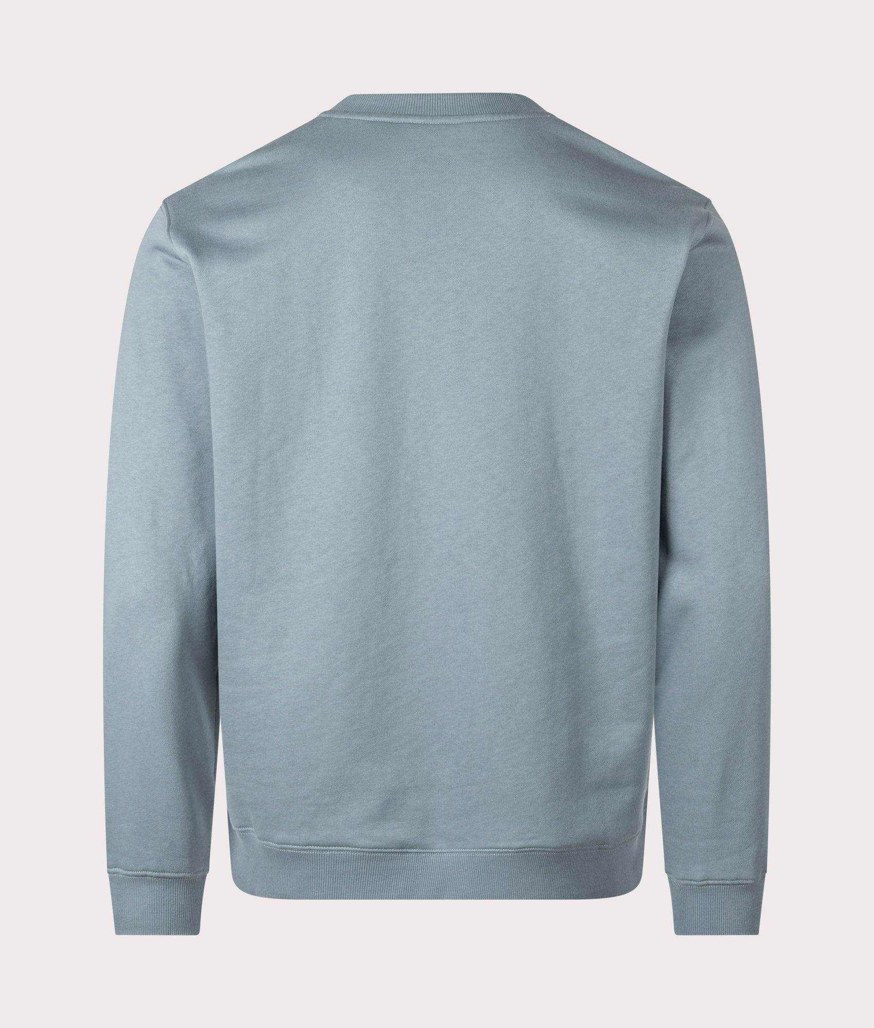 Lytham Crew Neck Sweatshirt in Sea Spray Blue | 100% Cotton | Henri Lloyd | EQVVS | Back shot 