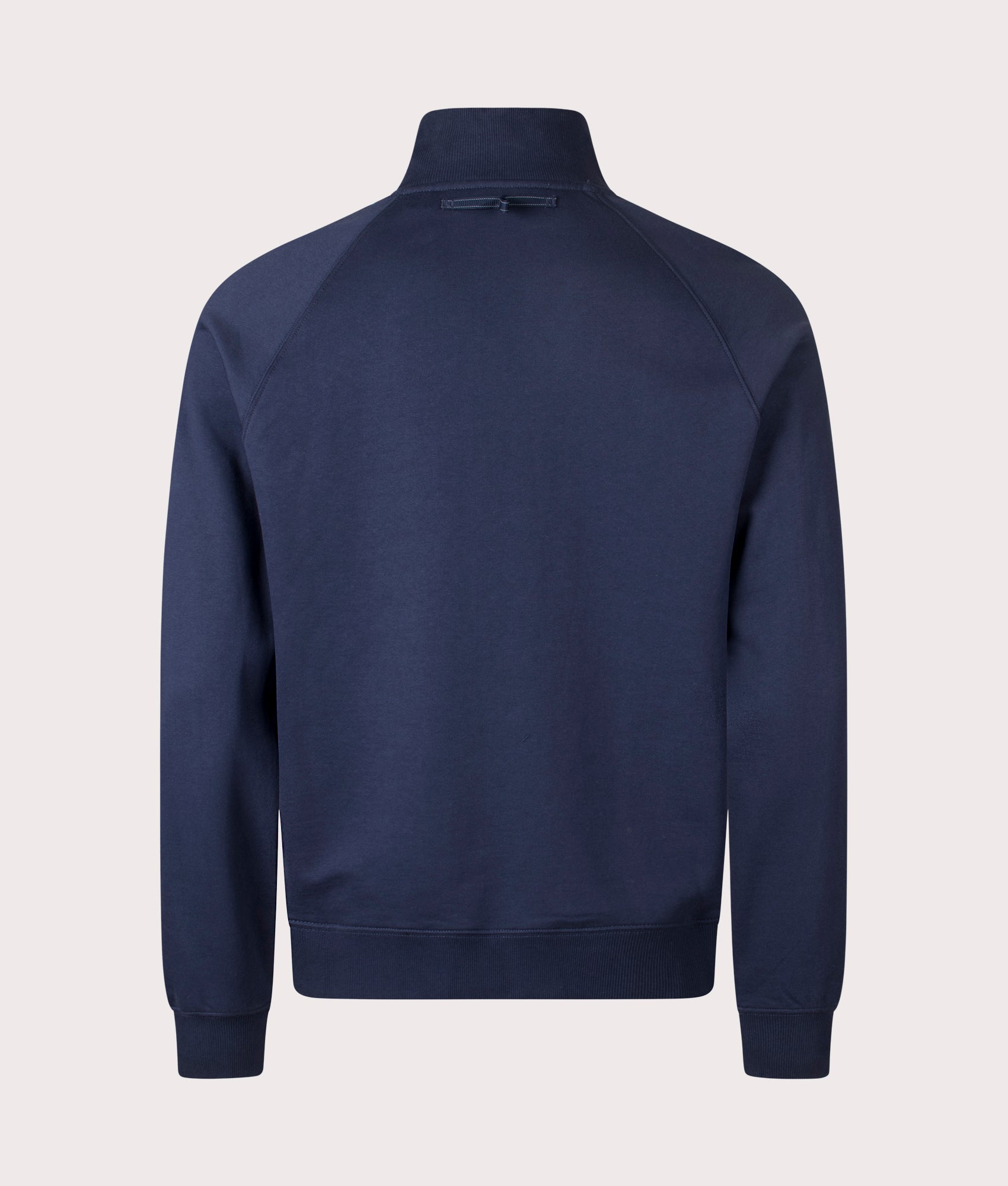 Kinsale Quarter Zip Sweatshirt in Navy Blue | 100% Cotton | Henri Lloyd | EQVVS | Back shot 
