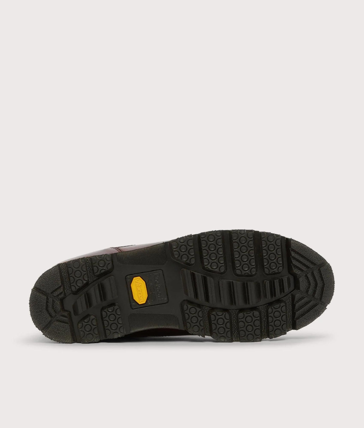 Rockport Umbwe Hiker in Dark Brown at EQVVS Menswear. Tread shot.