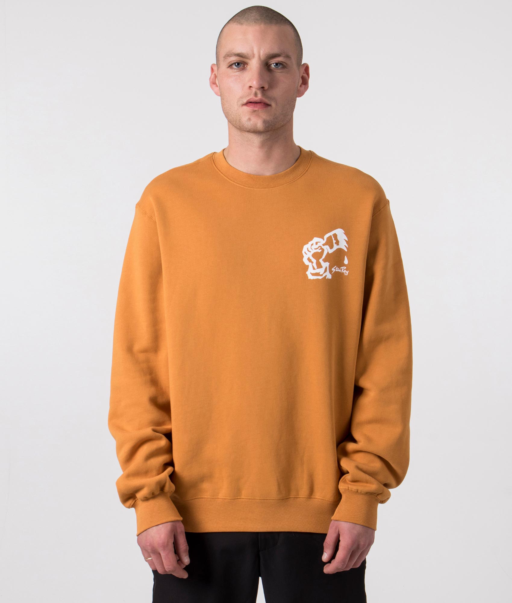 Solidarity Crew Sweatshirt, Stan Ray, Texan Gold, EQVVS, Front