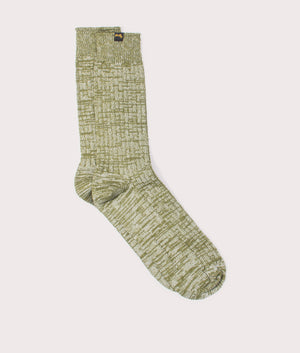 Field-Sock-Natural-W/Olive-Stan-Ray-EQVVS