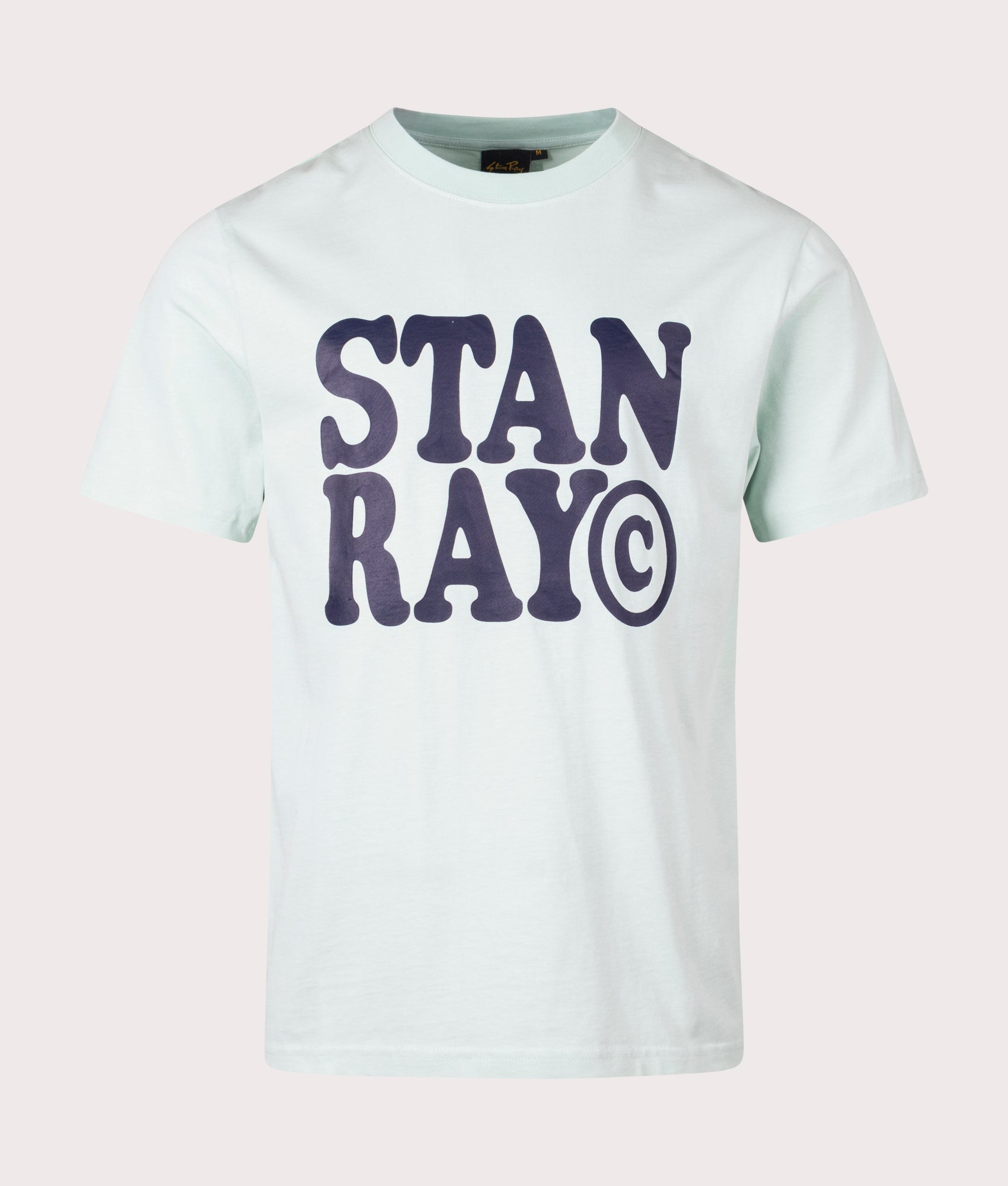Cooper Stan T-Shirt in Opal by Stan Ray. EQVVS Front Angle Shot.
