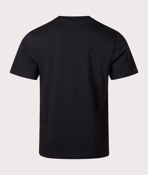 Peace Of Mind T-Shirt in Black by Stan Ray. EQVVS Back Angle Sho