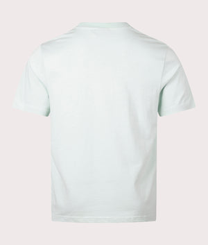 Ray-Bow Pocket T-Shirt in Opal by Stan Ray. EQVVS Back Angle Shot.