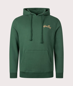 Stan Hoodie in Racing Green by Stan Ray. EQVVS Front Angle Shot.