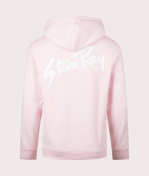 Stan Hoodie in Pink by Stan Ray. EQVVS Back Angle Shot.
