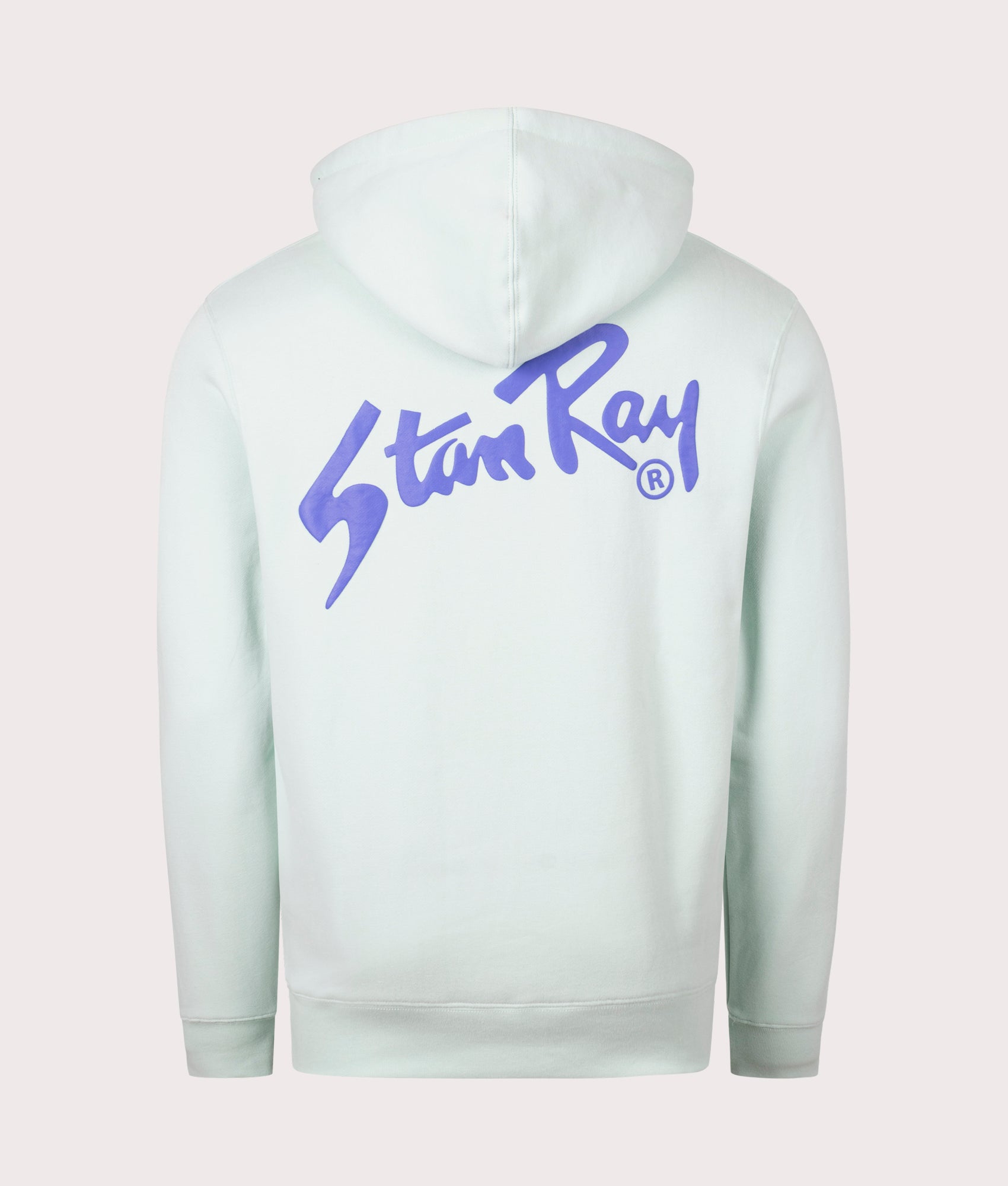 Stan Hoodie in Opal by Stan Ray. EQVVS Back Angle Shot.