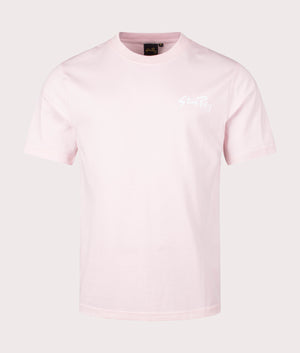 Stan T-Shirt in Pink by Stan Ray. EQVVS Front Angle Shot.