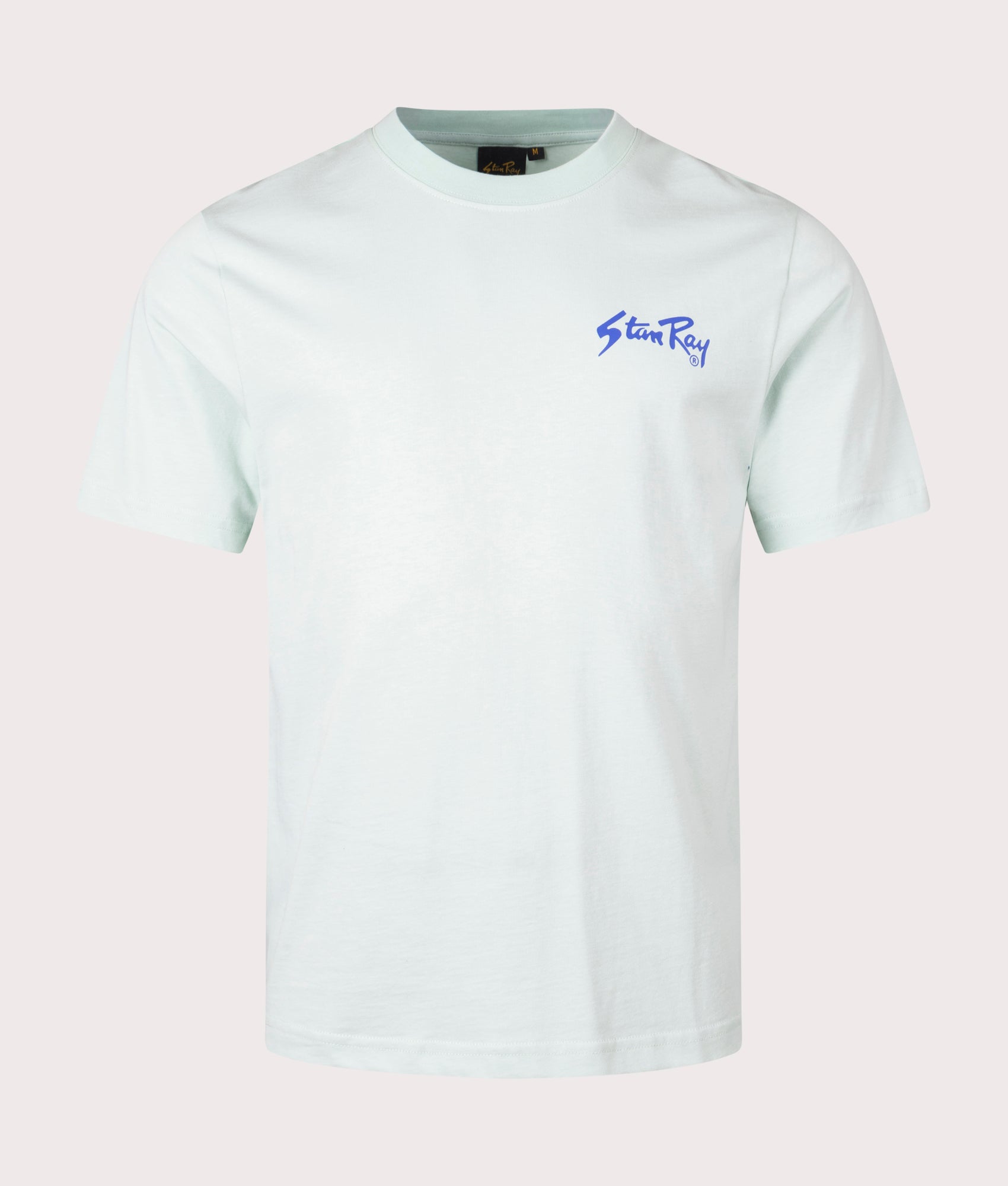 Stan T-Shirt in Opal by Stan Ray. EQVVS Front Angle Shot.