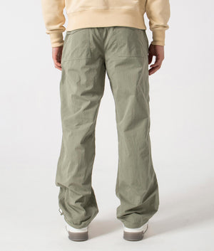 Represent Parachute Pants in Khaki. Back Shot. EQVVS.