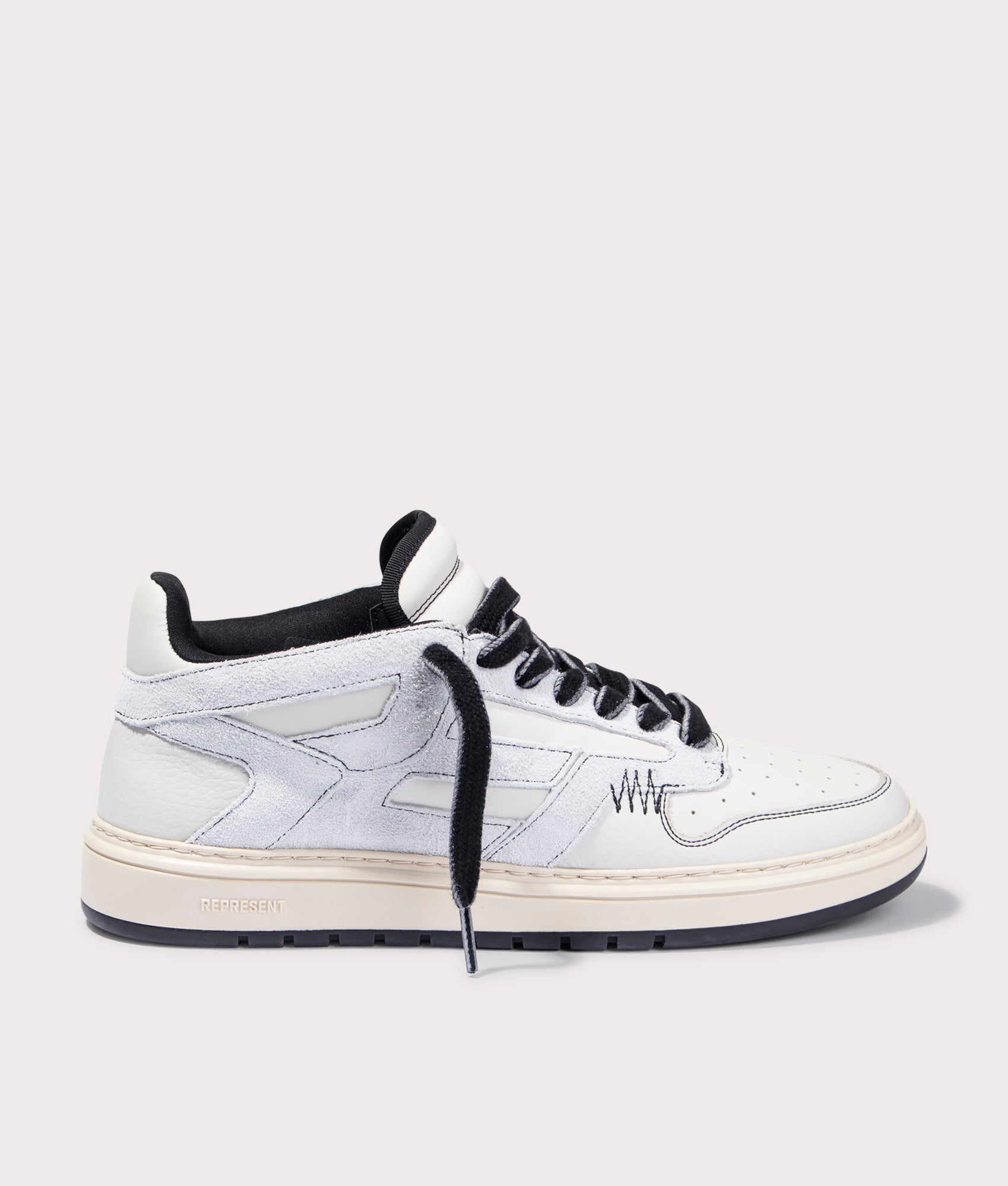 Reptor Sneakers Vintage White/Black | REPRESENT | EQVVS