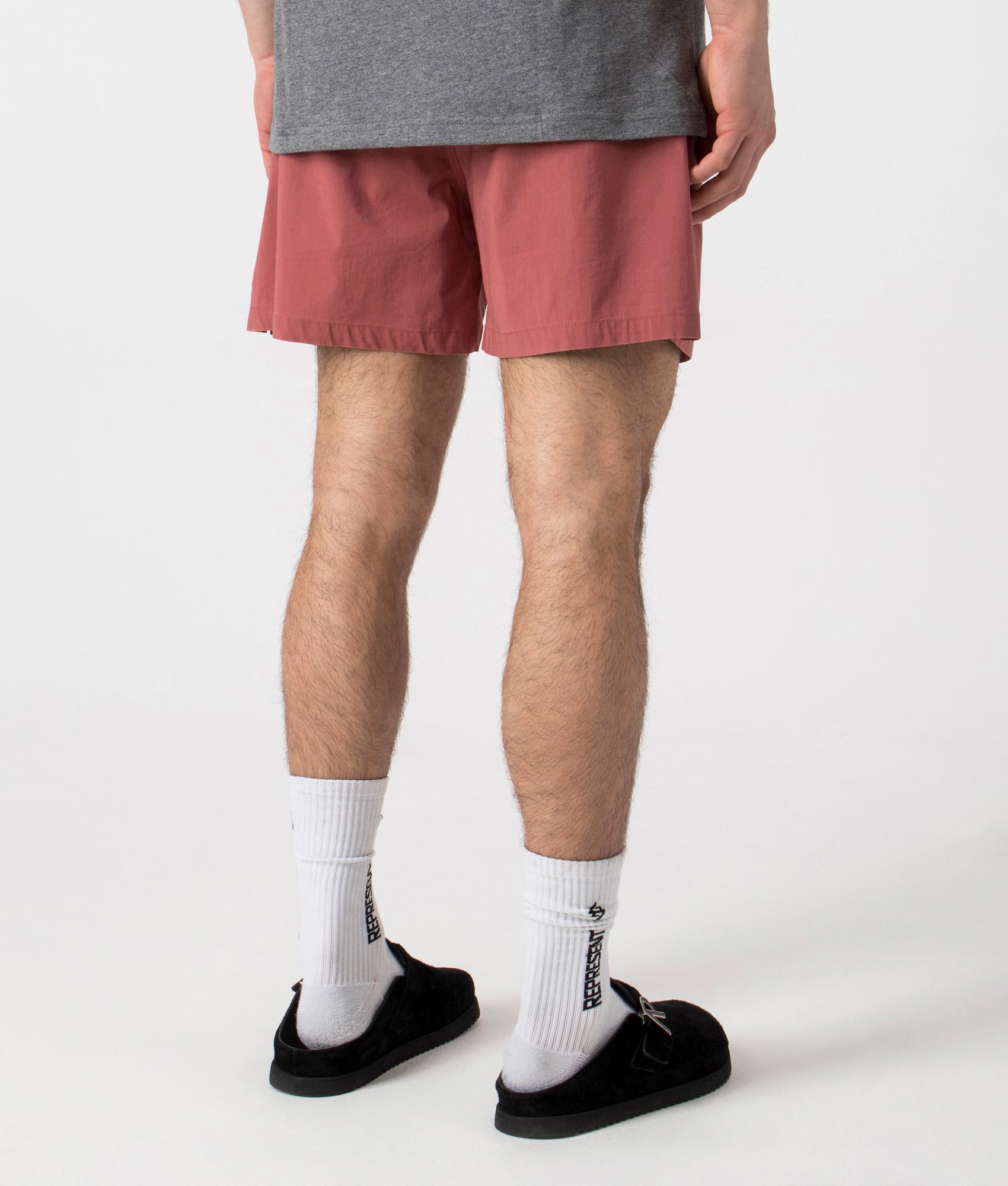 REPRESENT Shorts, Sunrise Pink  Reverse Shot. EQVVS.
