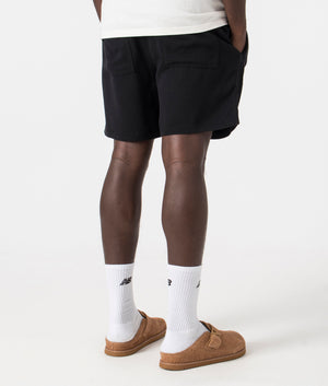 Icarus Shorts in Black by Represent. EQVVS Back Angle Shot.