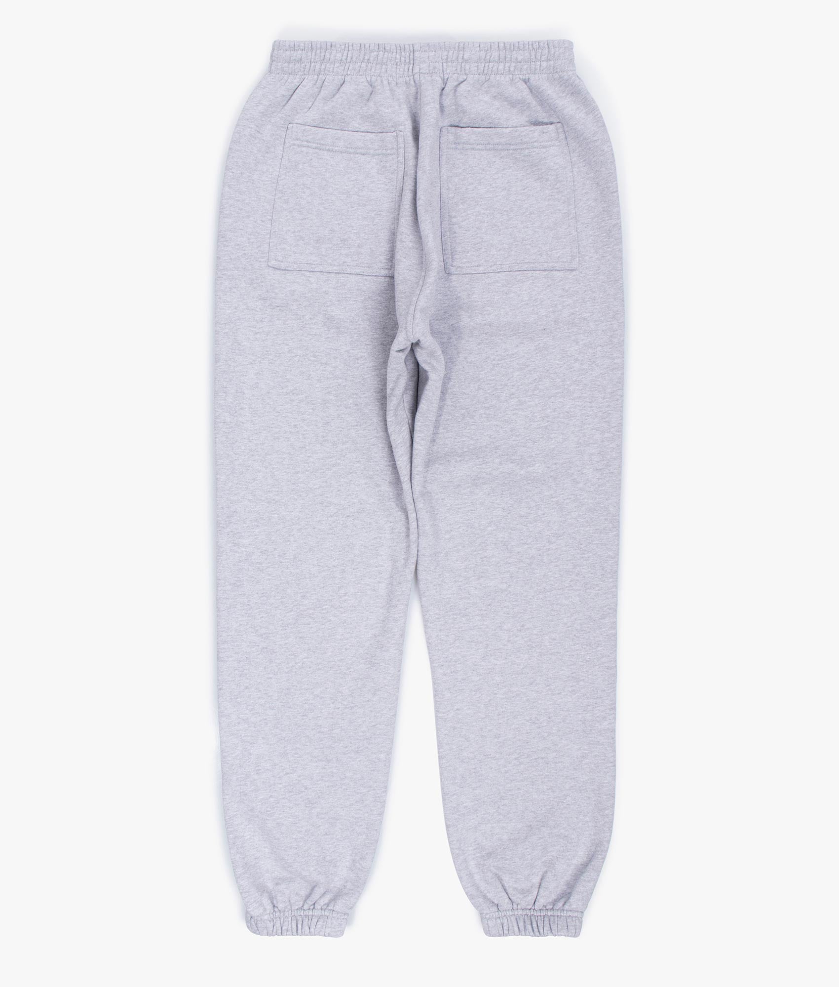 REPRESENT Owners Club Joggers in Ash Grey at EQVVS Menswear. Back shot.