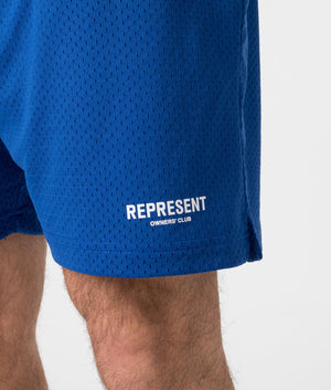 Cobalt Blue Represent Owners Club Mesh Shorts EQVVS