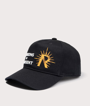 Horizons Cap in Black by Represent. EQVVS Side Angle Shot