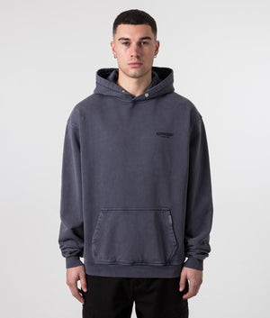 Represent Owners Club Hoodie in Storm Grey Model Front Shot EQVVS