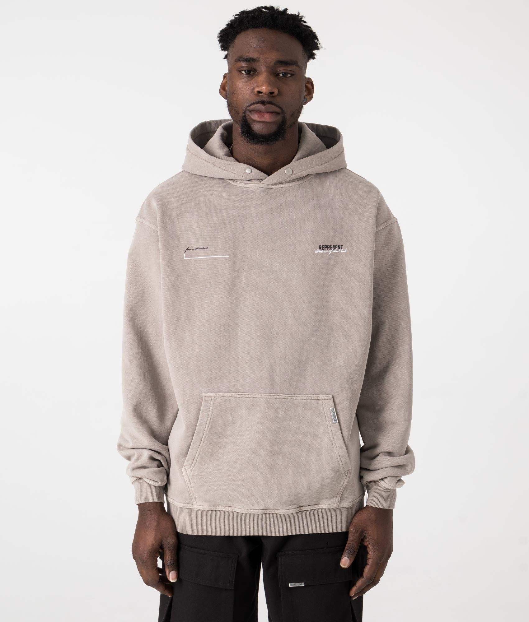 Oversized Patron Of The Club Hoodie