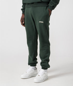Patron of the Club Joggers Forest Green REPRESENT EQVVS. Angle 