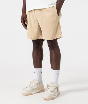 Resort Shorts in Latte by Represent. EQVVS Model Shot. 