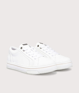 HTN Tumble Mix Sneakers. Shot by EQVVS. Front angled shot.