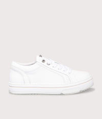 HTN Tumble Mix Sneakers: 072 Flat White 