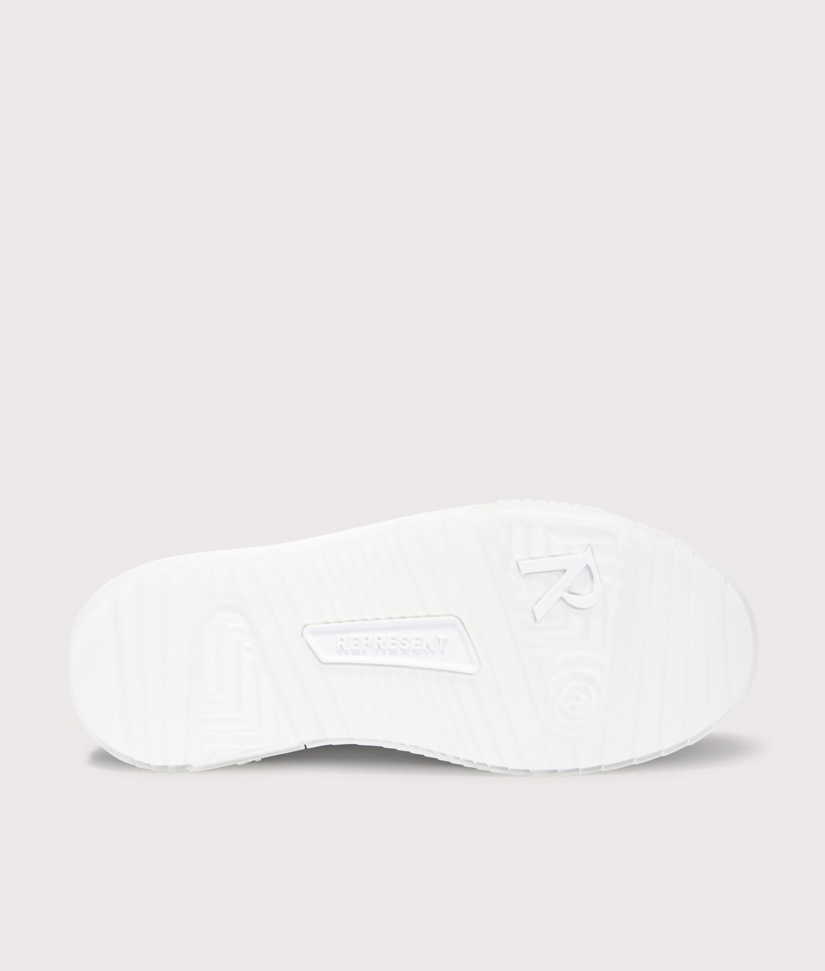 HTN Tumble Mix Sneakers. Shot by EQVVS. Sole shot.