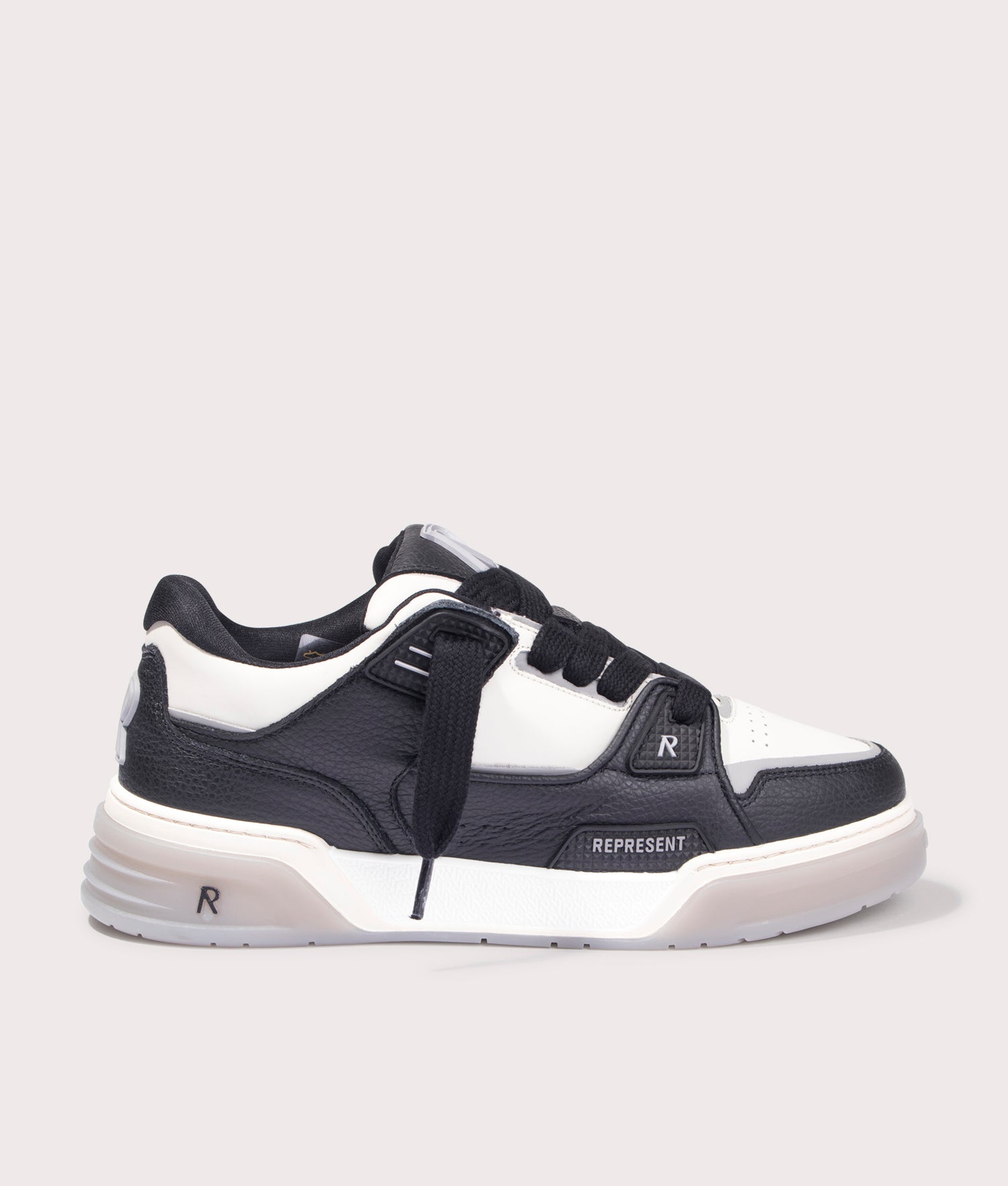 Studio Sneakers Black Vintage White | Represent | EQVVS