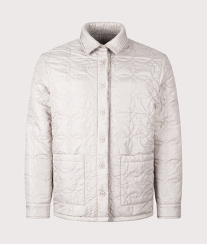 Mount Overshirt by Wax London in Natural. Shot by EQVVS. Front shot.