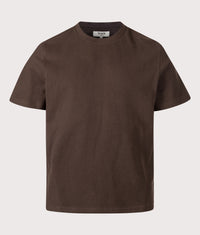 Regular Fit Dean T-Shirt: Dark Brown 