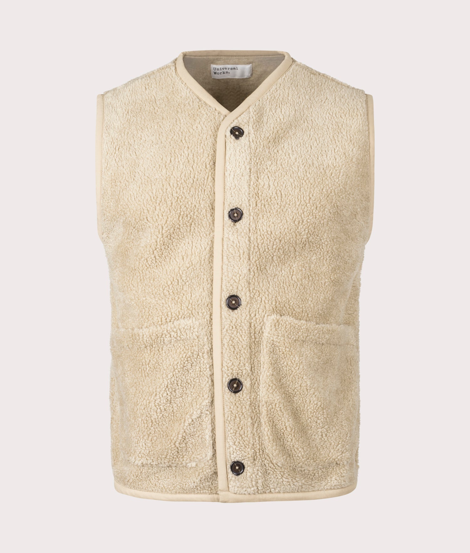 Works Lancaster Gilet Universal Works Mountain Fleece Mountain