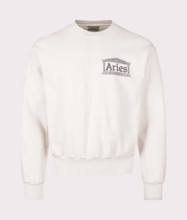 Premium Aged Temple Sweatshirt Dark Green – Aries