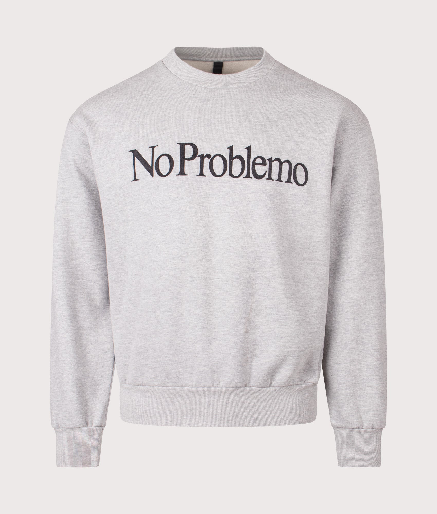 No Problemo Sweatshirt. Sot by EQVVS. Front shot.