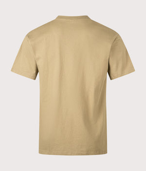 Mini Problemo T-Shirt in Khaki | 100% Cotton | No Problemo | EQVVS | Back shot 
