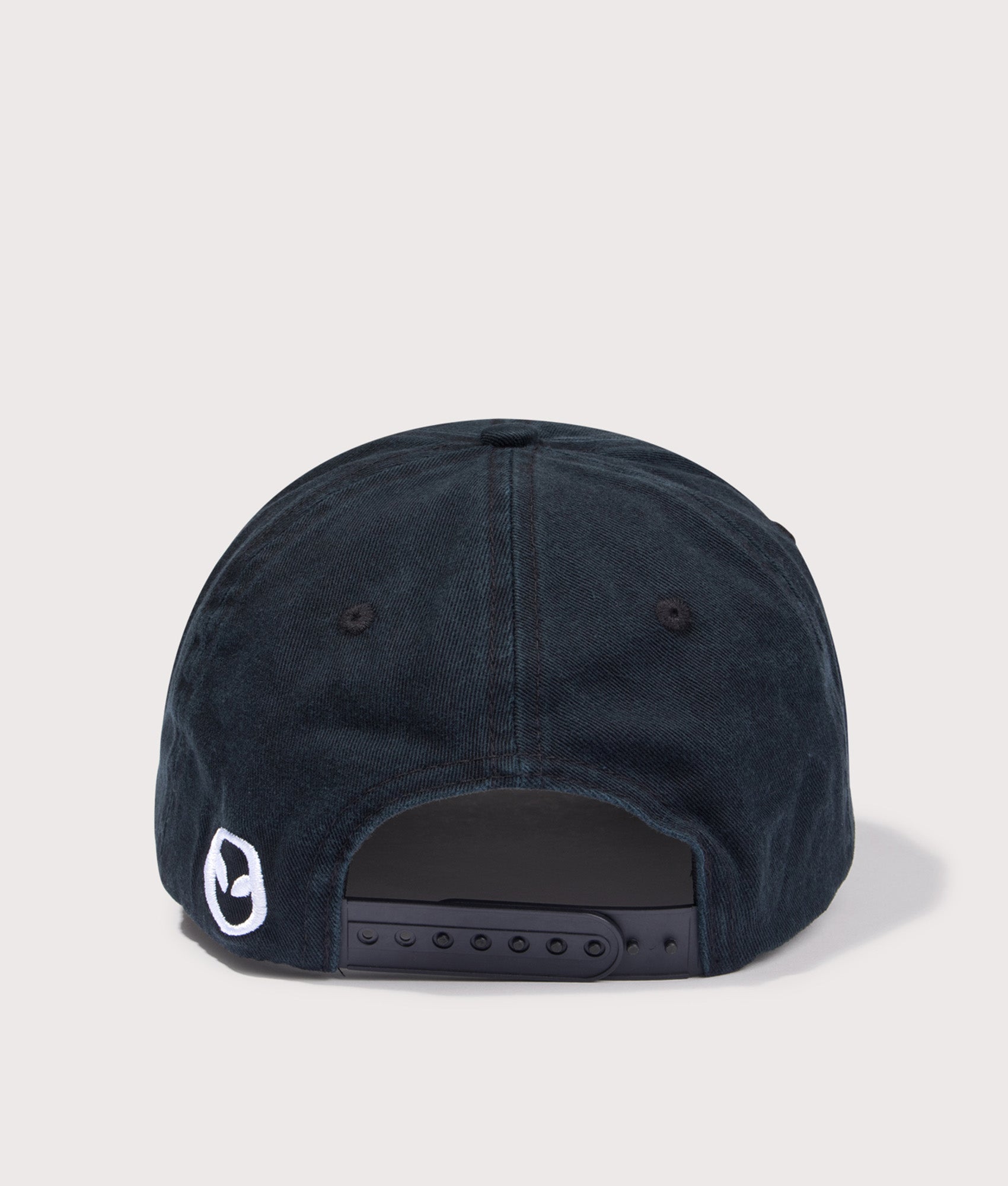 No Problemo Cap in Black. 100% cotton | No Problemo | Shot at EQVVS | Back detail shot 