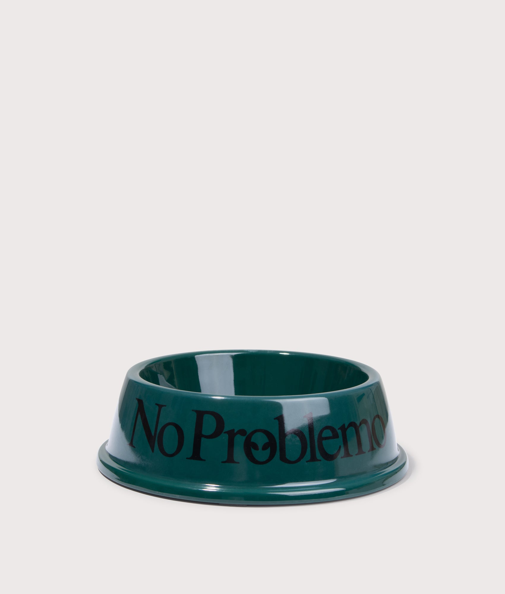 No Problemo Pet Bowl in Green .  | No Problemo | Shot at EQVVS | Front shot 