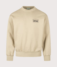 Mini Temple Sweatshirt: Khaki 