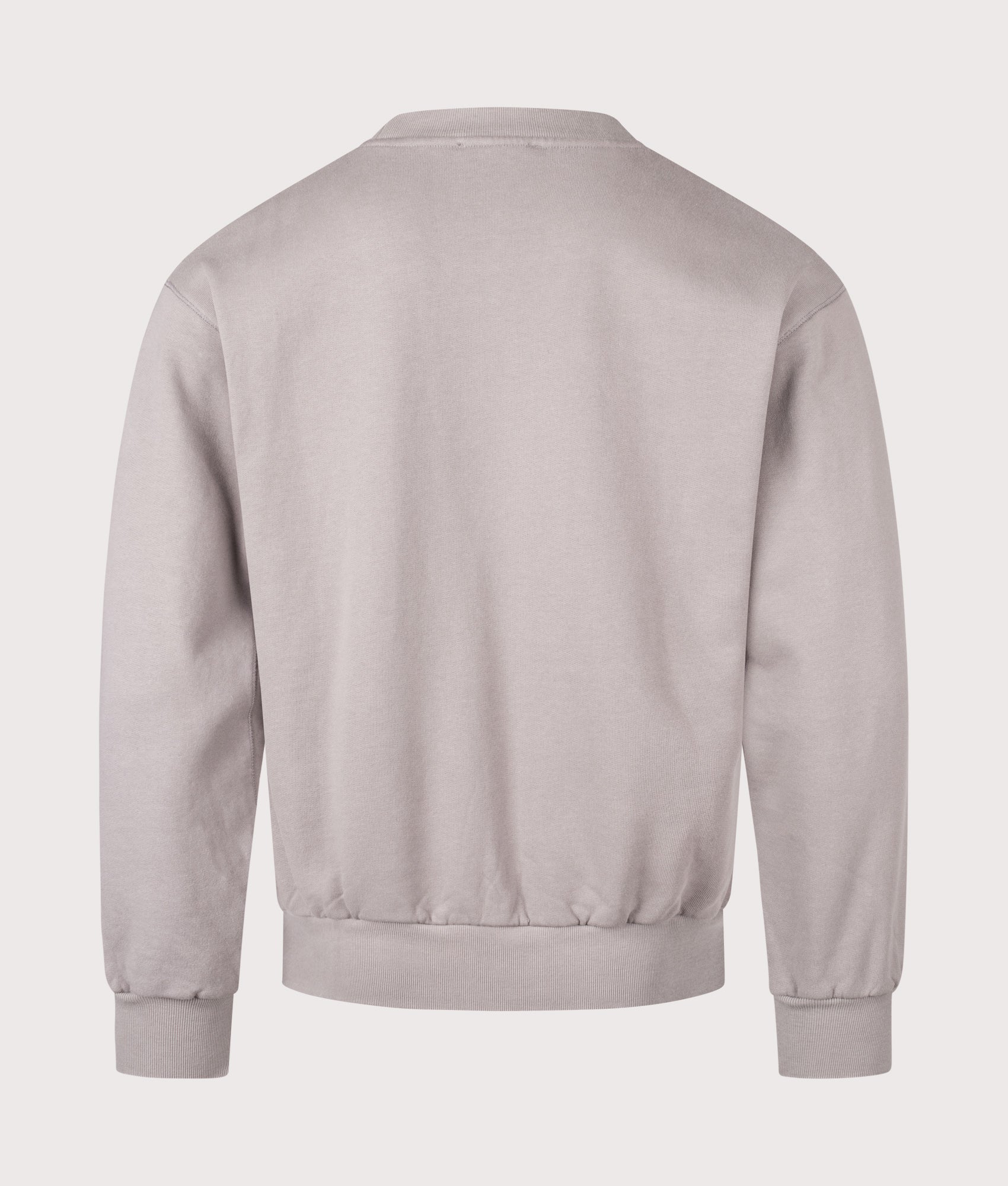 Mini Temple Sweatshirt in Grey | 100% Cotton | Aries | EQVVS | Back shot 