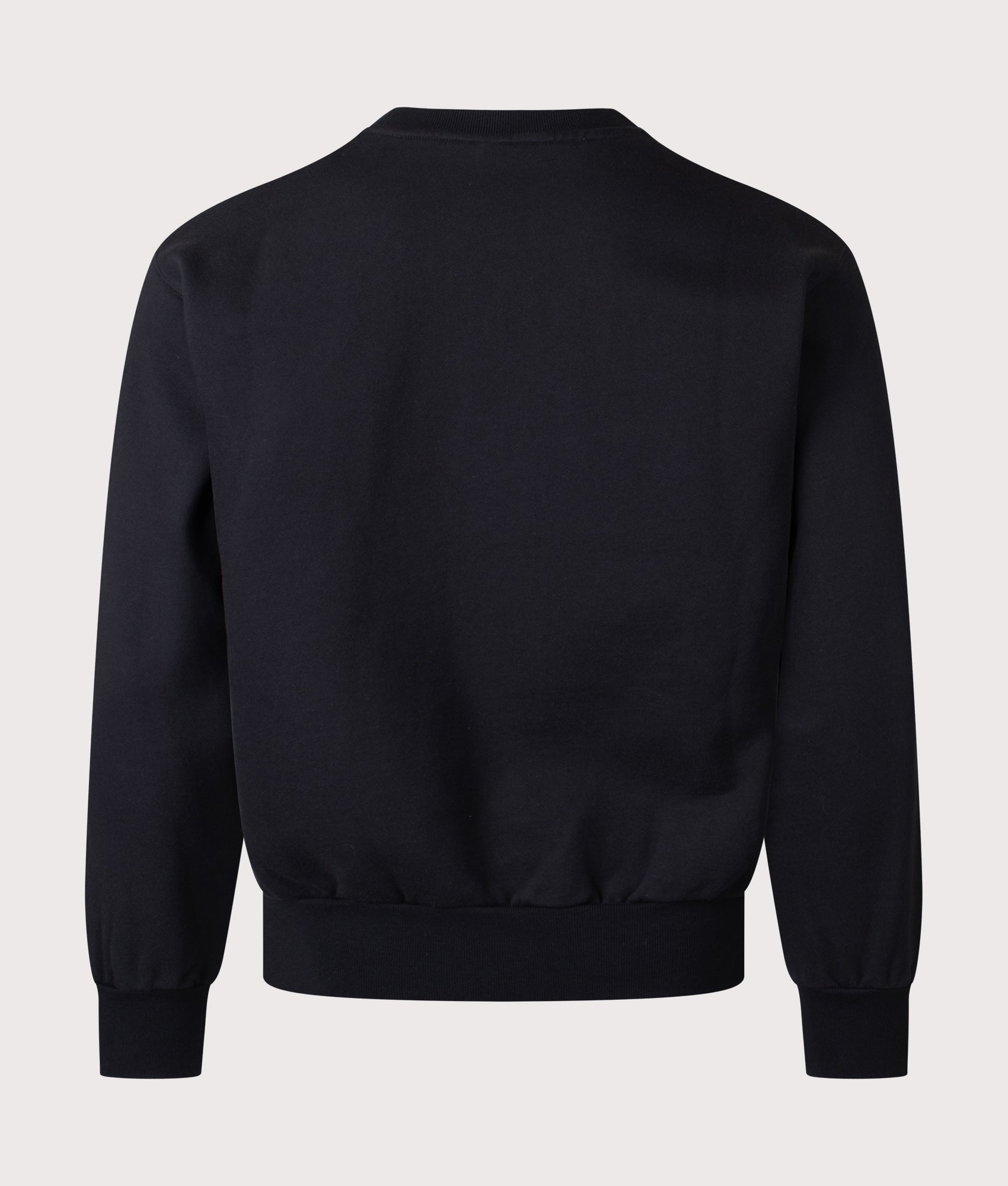 No Problemo Sweatshirt in Black at EQVVS Menswear. Back shot.