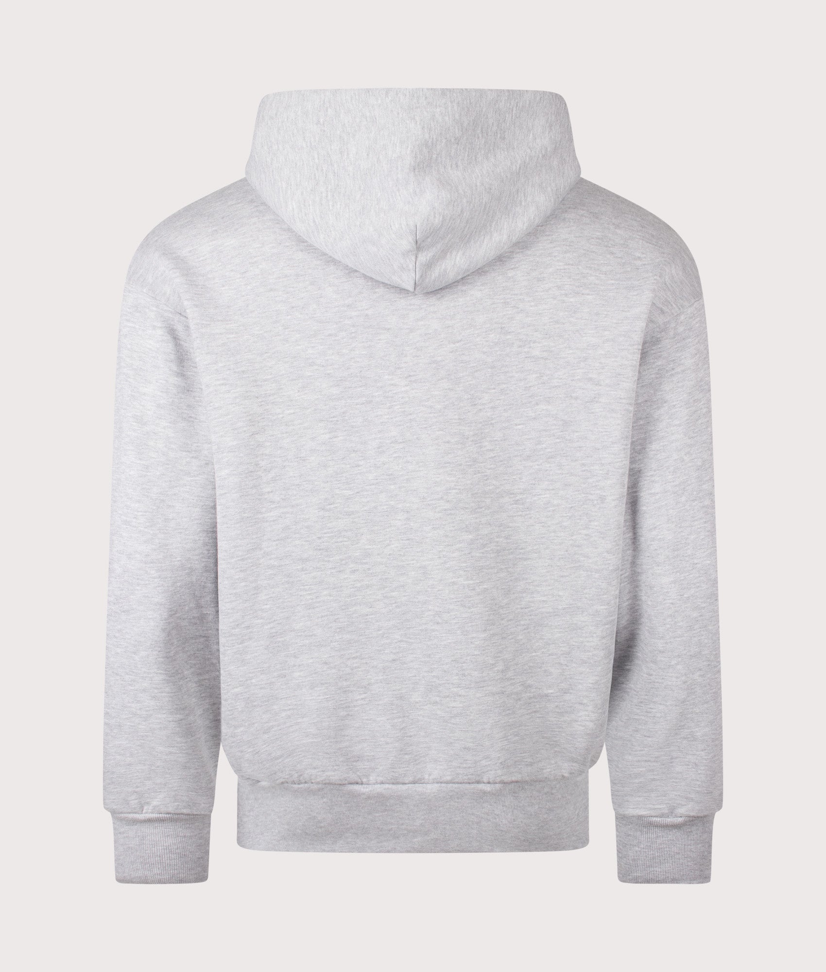 Mini Problemo Hoodie in Sport Grey by No Problemo. Shot by EQVVS. Back shot.