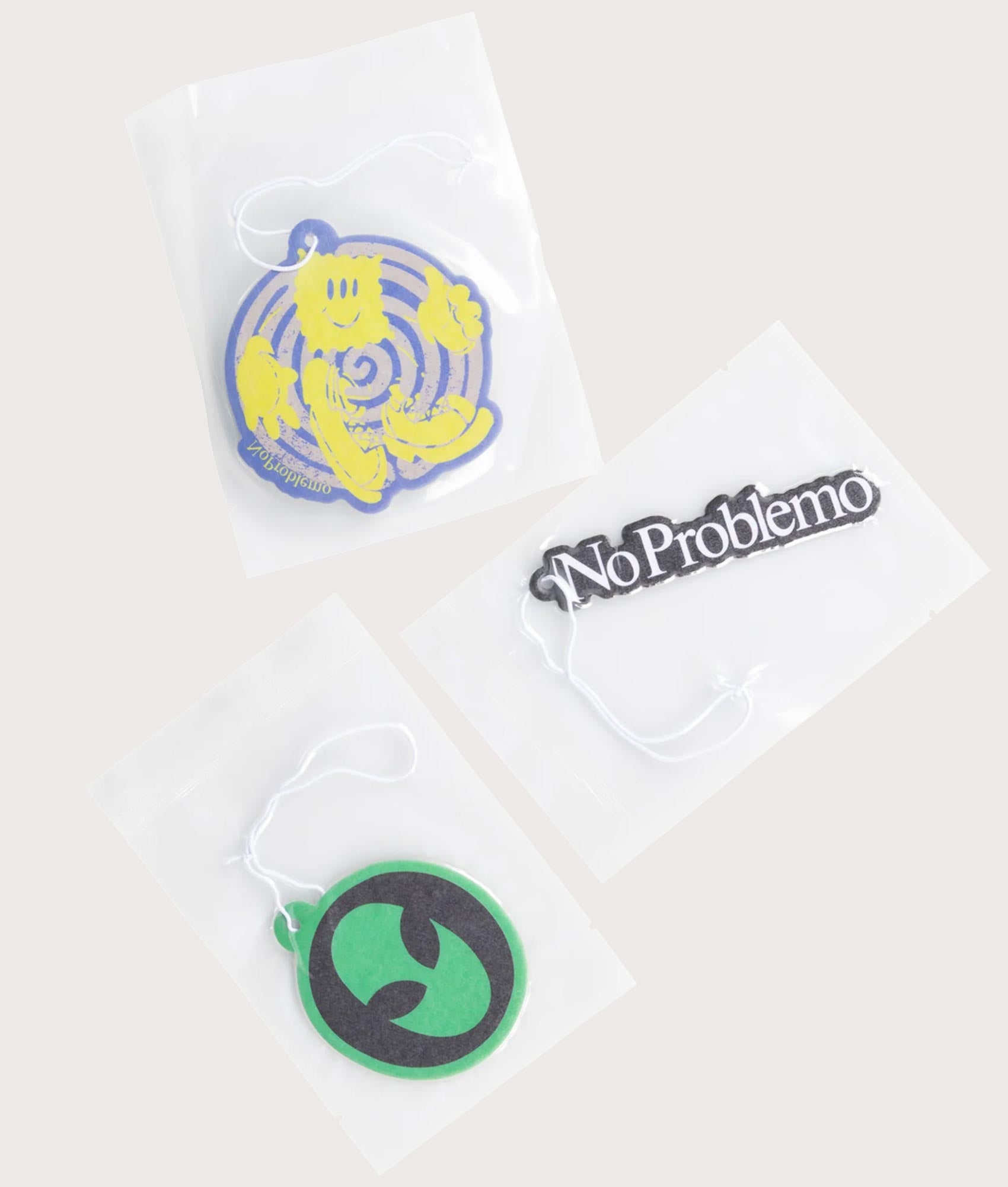  No Problemo NP Air Fresheners. Package shot.