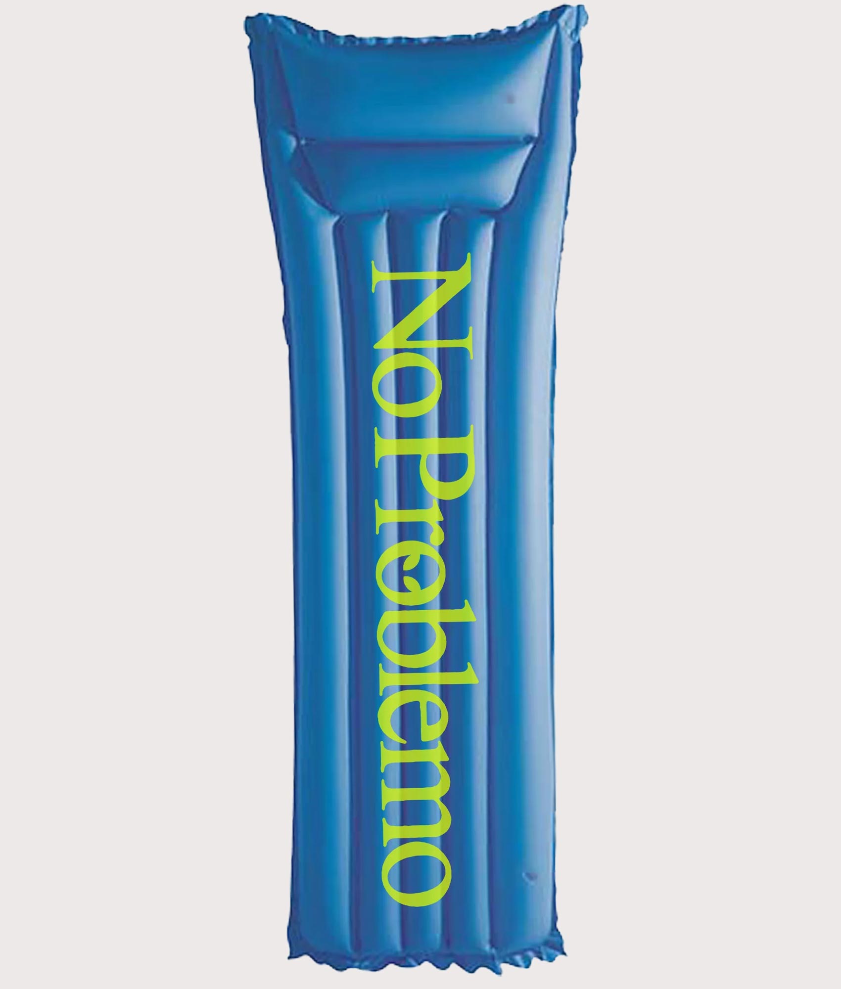 No Problemo Lilo in Blue at EQVVS Menswear. Front shot.