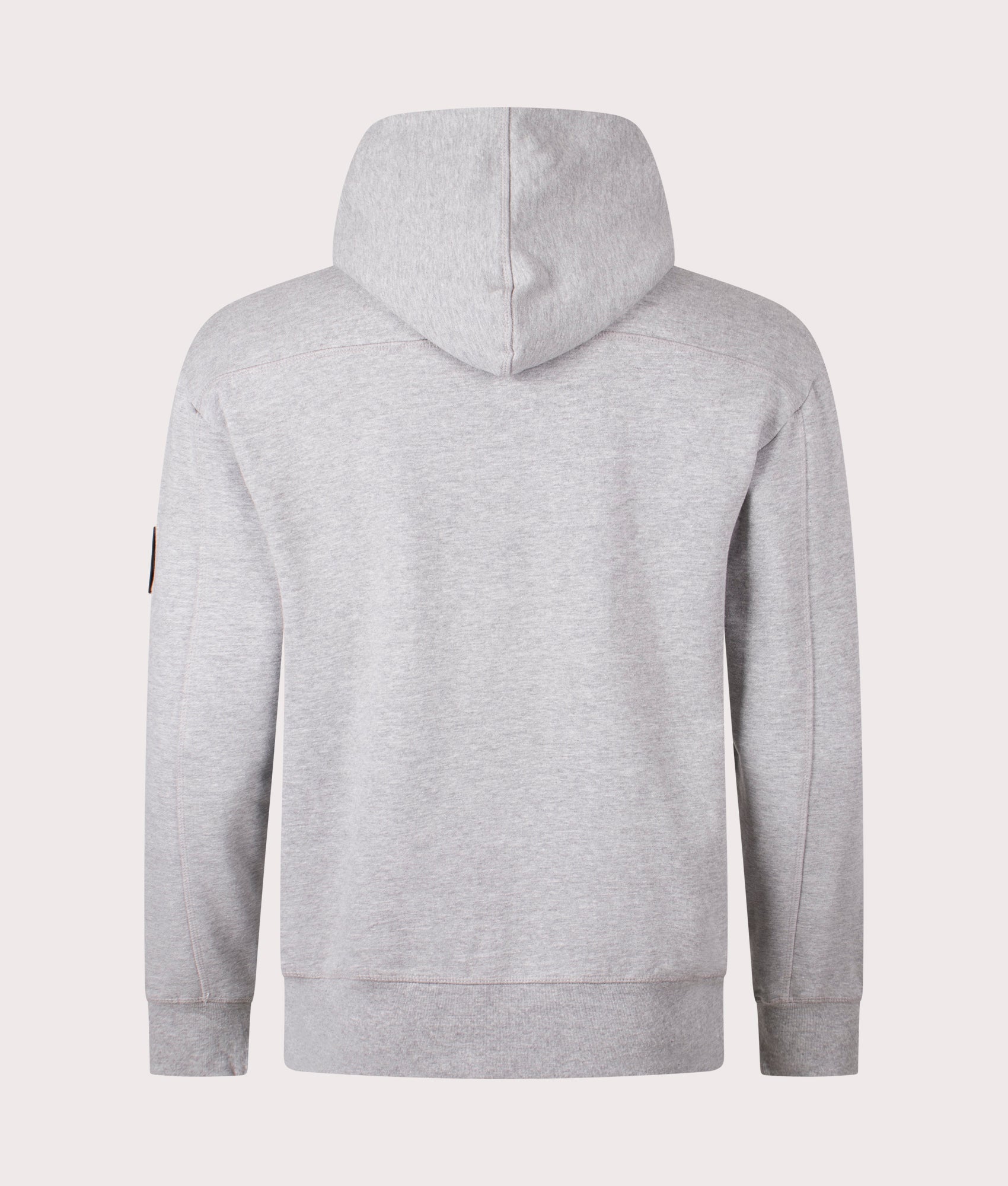 Marshall Artist Siren Overhead Hoodie in 004 grey marl back shot at EQVVS