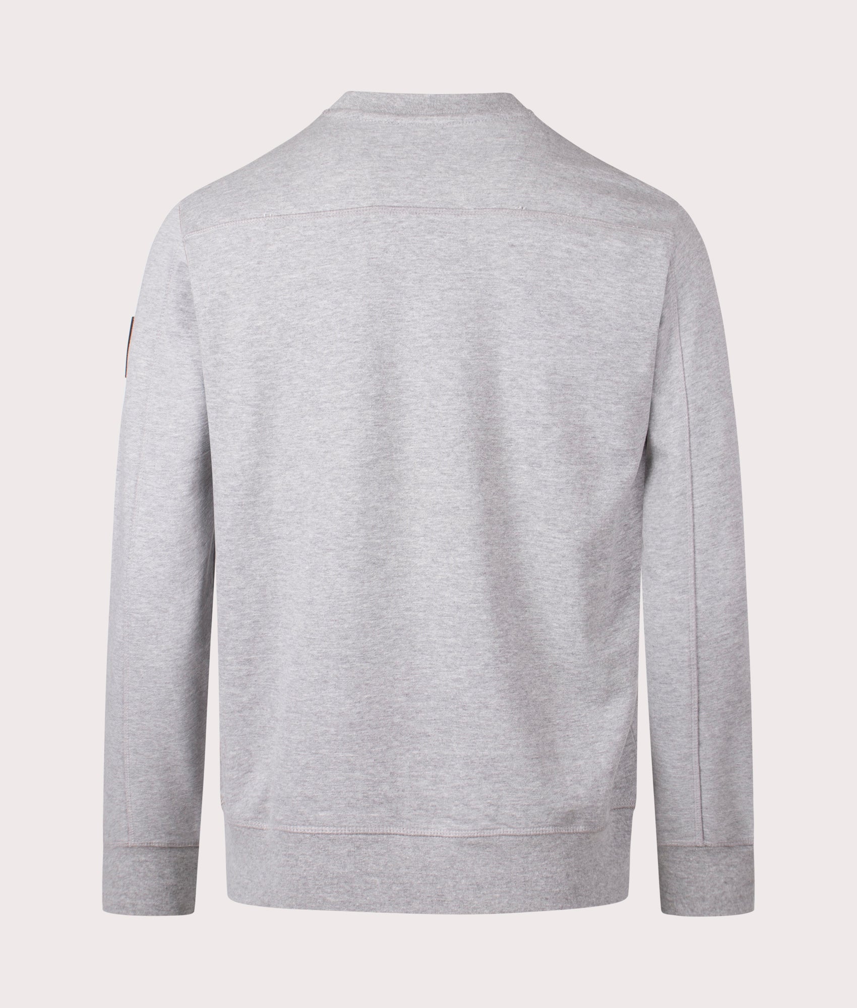 Marshall artist Siren Crew Sweatshirt in 004 grey marl back shot at EQVVS