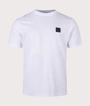 Marshall artist Siren T-Shirt in 002 white Front shot at EQVVS